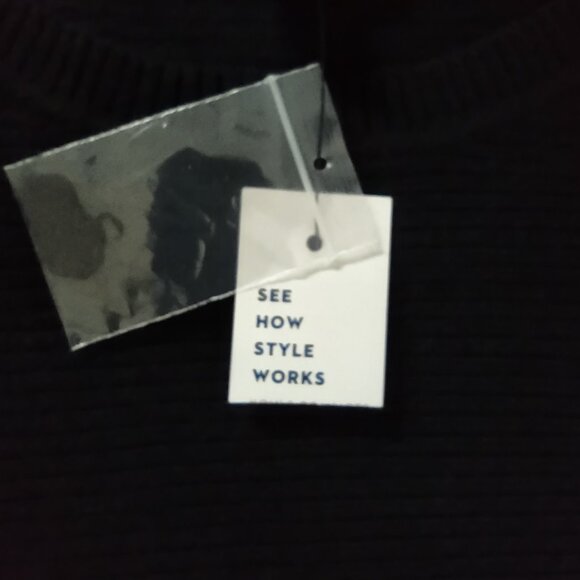 Apt 9 Women's Black Long-sleeved Sweater Size XL - Picture 8 of 10